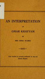 An interpretation of Omar Khay-yam_cover