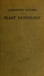 Laboratory outlines in plant pathology_cover