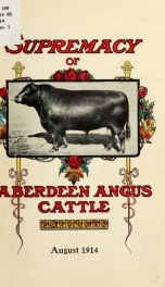 Supremacy of Aberdeen-Angus cattle;_cover