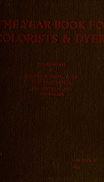 The Year-book for colorists and dyers_cover