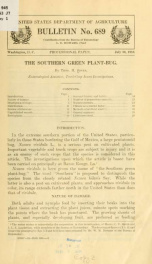 The southern green plant-bug [Nezara viridula]_cover