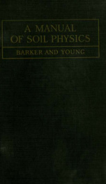 A manual of soil physics_cover