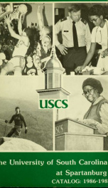 1986-1987 Catalog; USCS Catalog: 1986-1987 1986-1987_cover