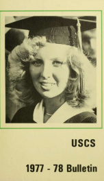 1977-1978 Catalog; USCS Bulletin 1977-1978 1977-1978_cover
