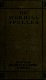 The Merrill speller_cover