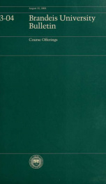 General catalog 2003-2004_cover