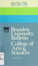 General catalog 1978-1979_cover