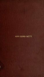 The North Georgia gazette, and winter chronicle no. 1-21_cover