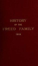 History of the Freed family_cover