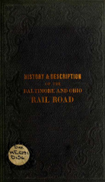 A history and description of the Baltimore and Ohio railroad_cover