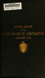 Annual report of the State Board of Conciliation and Arbitration .. 1902_cover