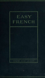 Easy French, a reader for beginners_cover