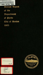 Annual report 1903_cover