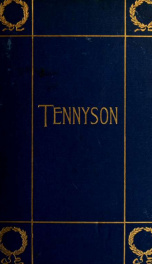 The poetic and dramatic works of Alfred, lord Tennyson_cover