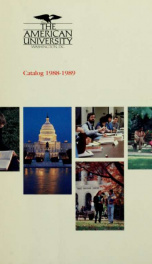 American University Catalog 1988-1989_cover