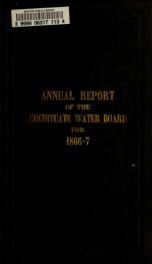 Annual report of the Cochituate Water Board 1866/67_cover