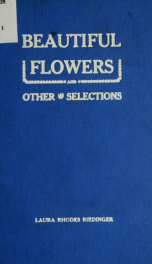 Beautiful flowers, and other selections:_cover