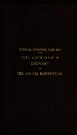 Report to the Department of State on silk and silk manufacturers_cover