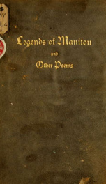 Legends of Manitou, and other poems_cover