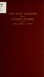 The old church, and other poems_cover