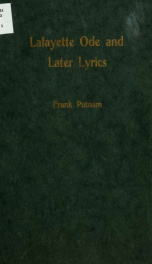 The Lafayette ode and later lyrics_cover