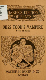 Miss Todd's vampire_cover