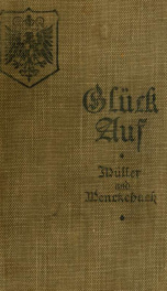 Glück auf; a first German reader_cover
