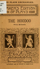 The hoodoo : a farce in three acts_cover