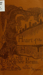 The heart of the hills, and other poems_cover