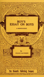 Boy's essay on boys.._cover