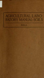 Agricultural laboratory manual;_cover