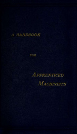 A Handbook for apprenticed machinists_cover