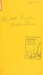 North end publications in bra library_cover