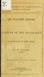 The sugar-beet industry_cover