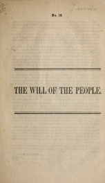 The will of the people_cover