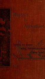 A text book of the physics of agriculture_cover