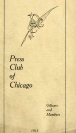 Press Club of Chicago officers and members_cover