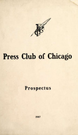 Press Club of Chicago prospectus_cover