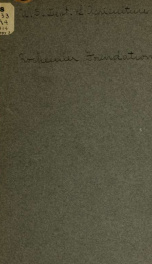 Rockefeller foundation. Letter from the secretary of agriculture, transmitting in response to a Senate resolution of April 1, 1914, certain information in regard to the relation of the General education board of the Rockefeller foundation to the work of t_cover