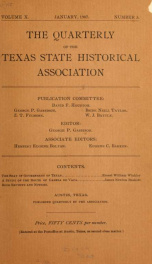 The seat of government of Texas_cover