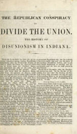 The republican conspiracy to divide the union_cover