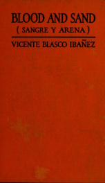 Blood and sand; a novel_cover