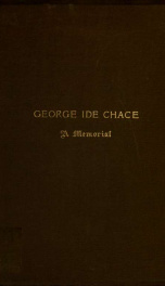 George Ide Chace, a memorial_cover