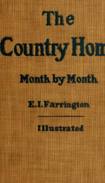 The country home month by month; a guide to counry living_cover