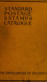 Scott's standard postage stamp catalogue_cover