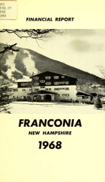 Annual financial report of the town officers of Franconia, N.H 1968_cover