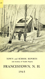 Annual reports Town of Francestown, New Hampshire 1965_cover