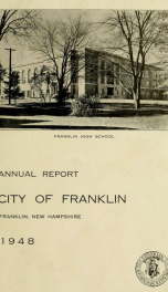 Annual report of Franklin, New Hampshire 1948_cover