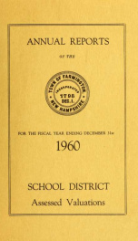 Annual reports of the Town of Farmington, New Hampshire 1960_cover