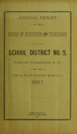 Annual reports of the Town of Farmington, New Hampshire 1897_cover